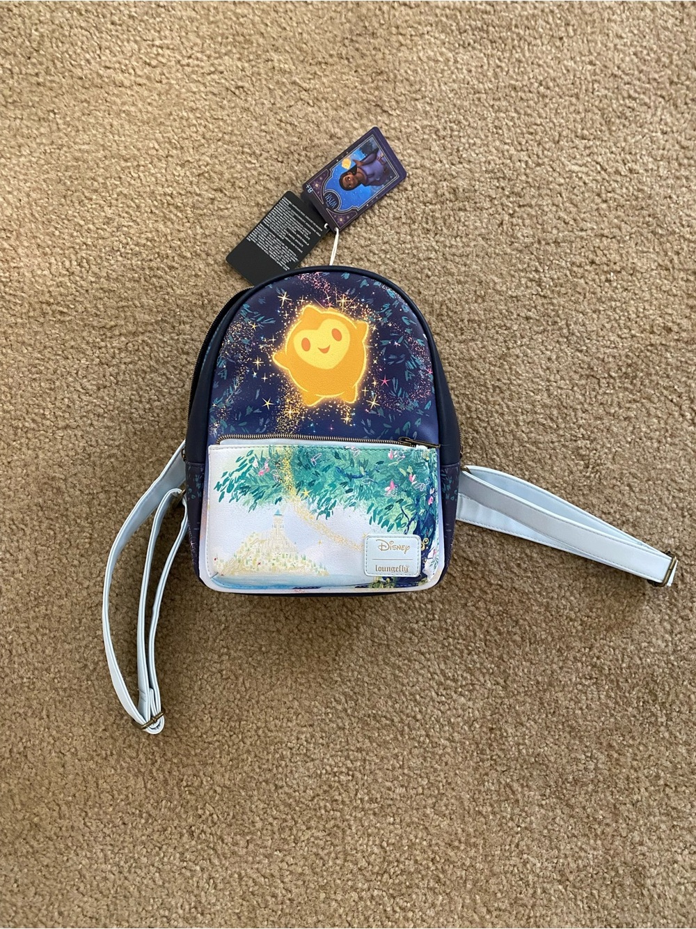 NWT Disney Wish Star Loungefly Mini Backpack Asha Valentino New With Tags